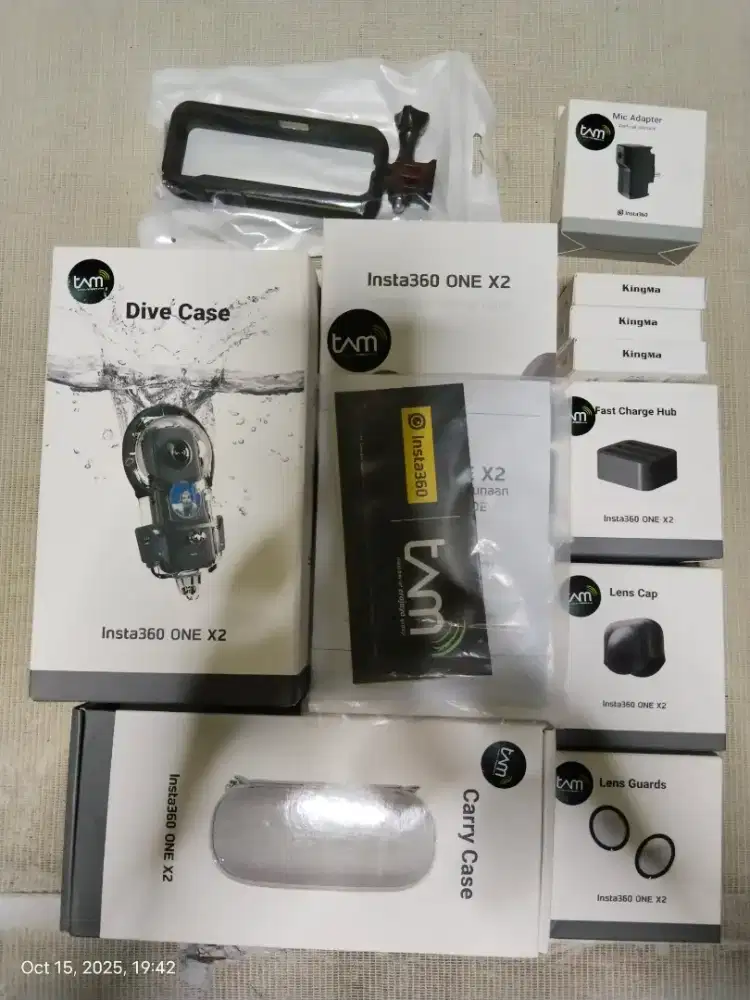 Insta360 one X2 Full Aksesoris