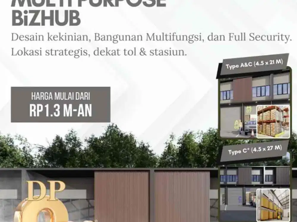 CARI GUDANG YANG BISA DIPAKAI UNTUK BANYAK FUNGSI