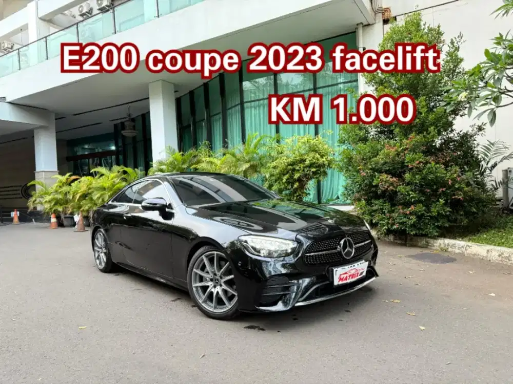 Mercedes-Benz E200 coupe 2023 nik 2023 facelift . Mercy e200