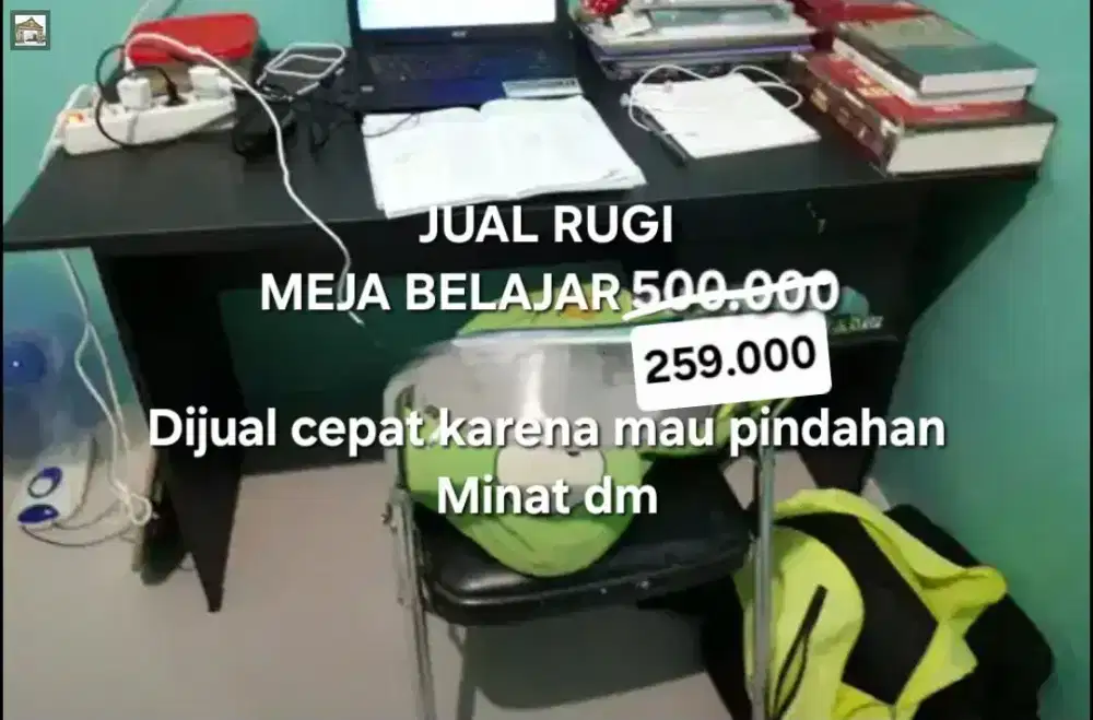 MEJA BELAJAR DIJUAL CEPAT