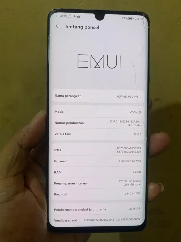 Huawei p30 pro 8/256