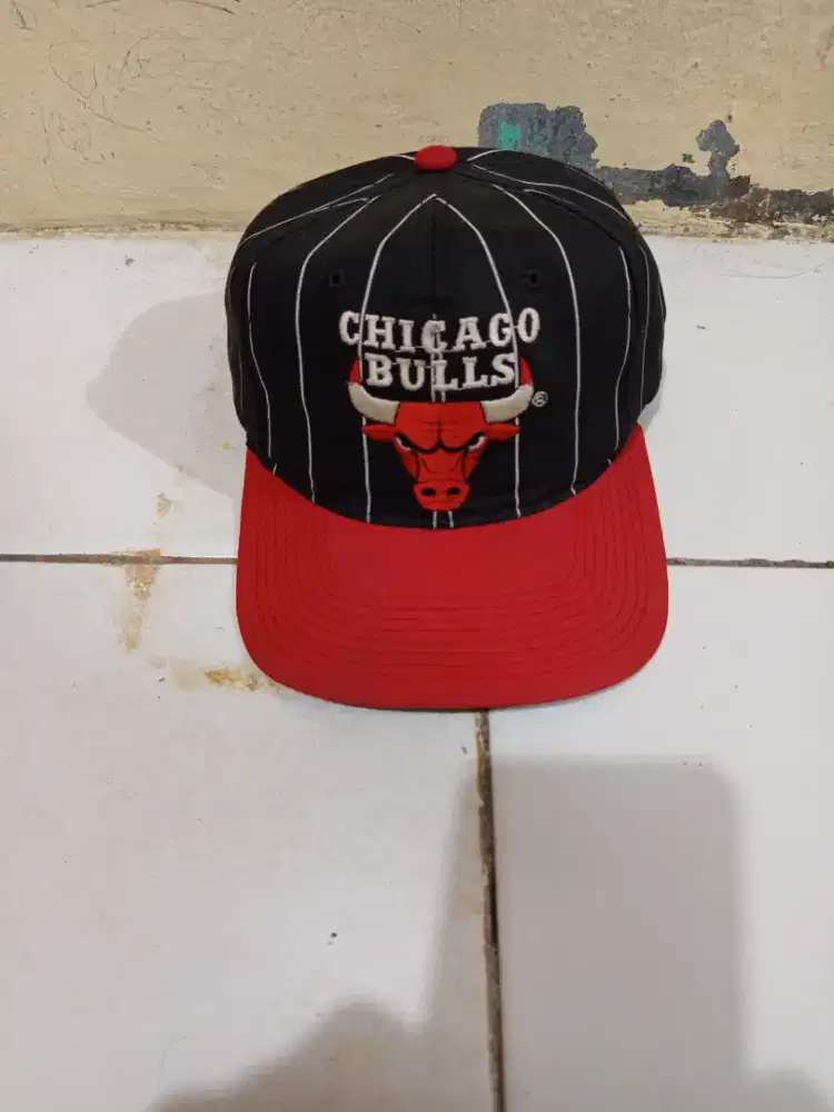 topi Snapback vintage starter chicago Bulls