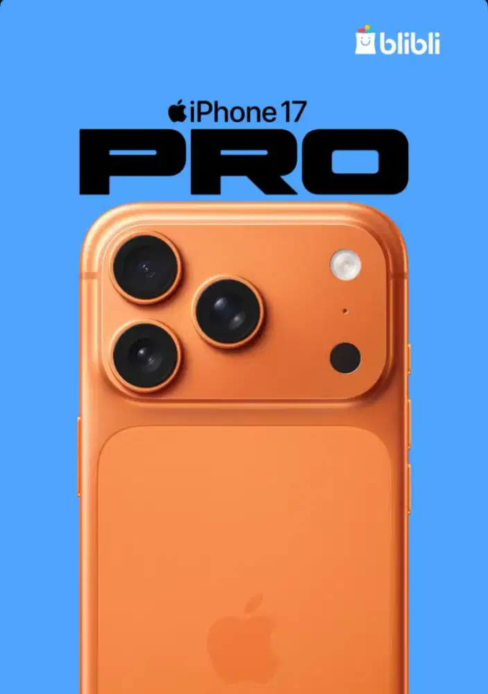 IPHONE 17 PRO 256 GB CICILAN TRIPEL ZERO CUKUP KTP ASLI AJA