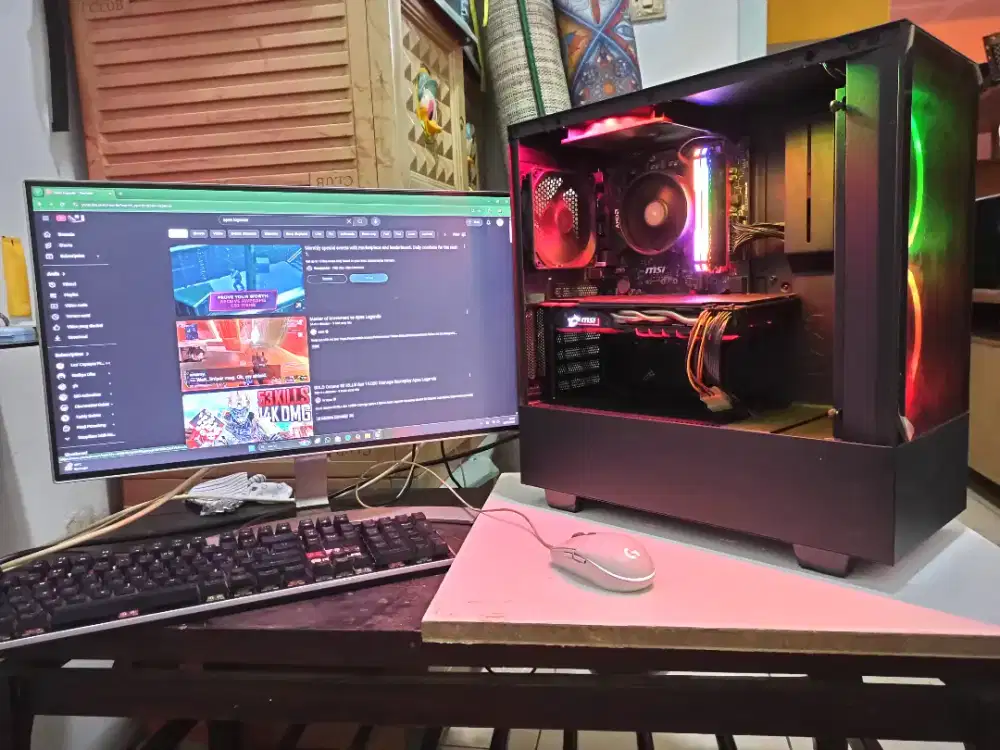 di jual set PC gaming/editing (tukar laptop)