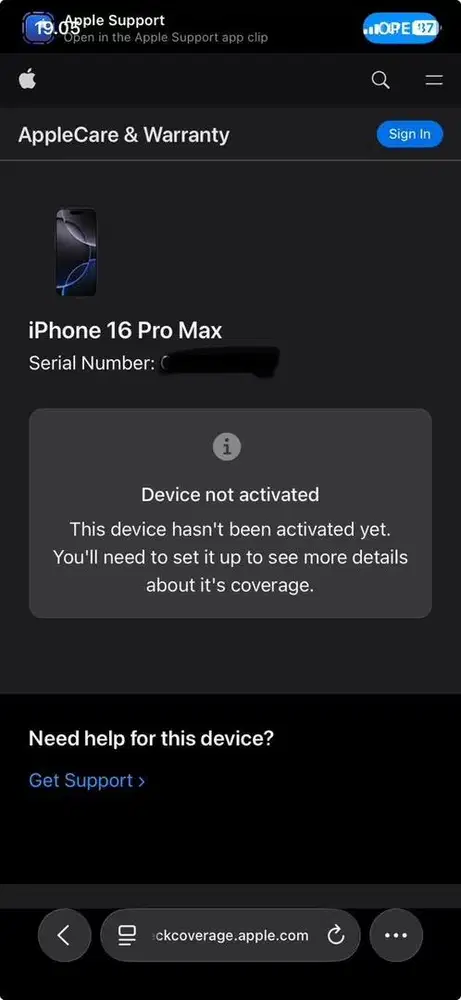 Iphone 16 pro max 256GB