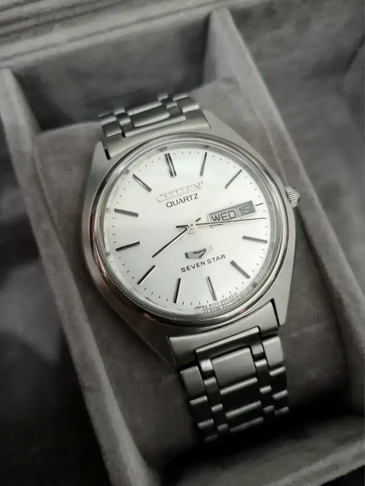 Jam Citizen Seven Star Quartz Original JDM