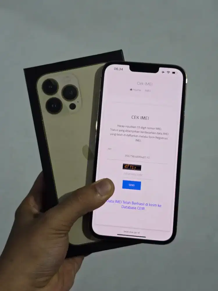 iPhone 13 Promax 256gb beacukai