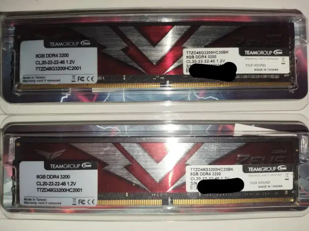RAM TEAMGROUP ZEUS DDR4 (2x8GB) 3200Mhz