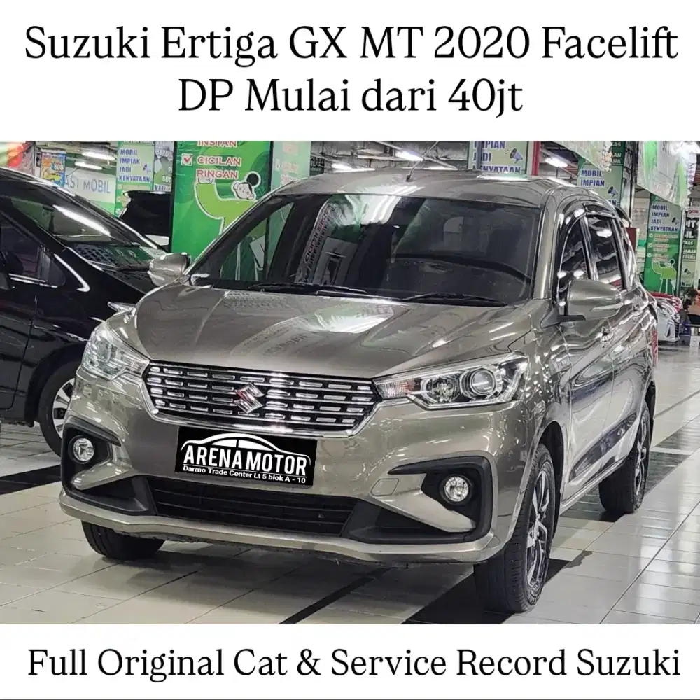 Suzuki Ertiga GX 2020 Manual Facelift Full Original Cat Antik # 1.5 MT