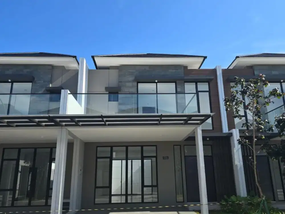 Rumah PIK 2 Permata Hijau DISEWA Ukuran 8x20 Kosongan Siap Huni