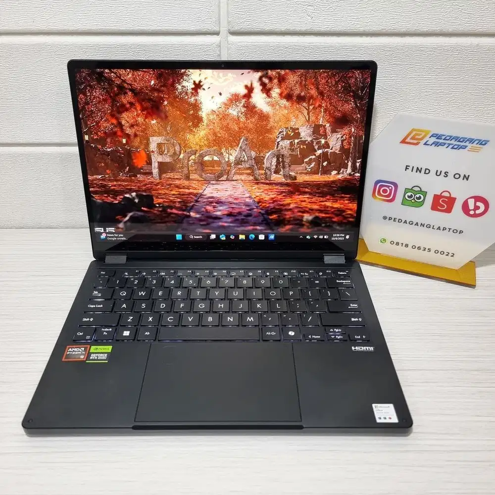 Asus ProArt PX13 OLED Ryzen AI 9 365 24GB/1TB RTX 4050 TOUCH LIKE NEW