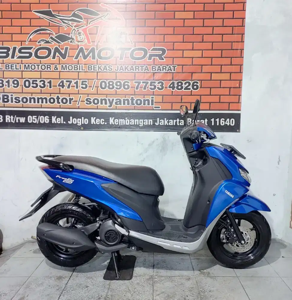 YAMAHA FREEGO 125 FI LED TAHUN 2019 ISTIMEWA WARNA BIRU