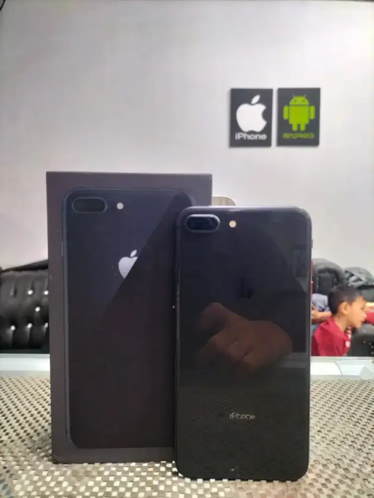 Iphone 8+ Black 255 GB Permanent Full Set