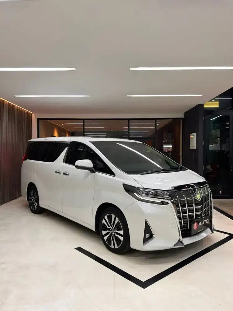 Toyota Alphard 2.5 G TSS ATPM Nik 2023 Putih Km18rb B16CMII mdl 2022