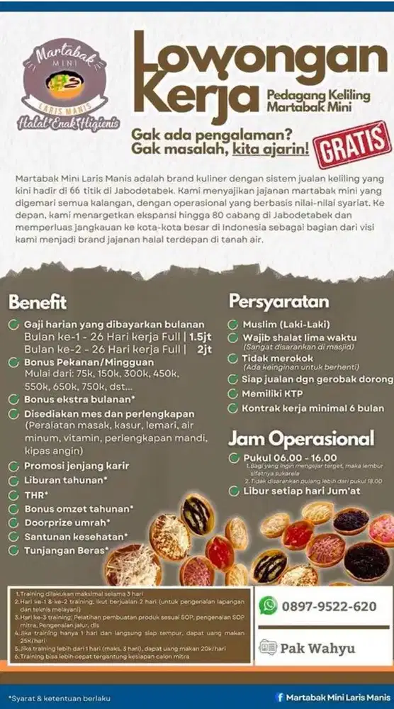 DIBUKA CEPAT LOWONGAN KERJA JUALAN KELILING
