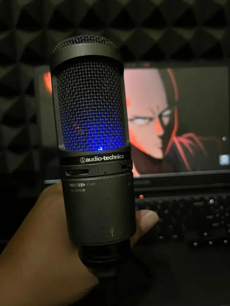 DIJUAL MIC - MICROPHONE AT 2020 USB+ (AUDIO TECHNICA)