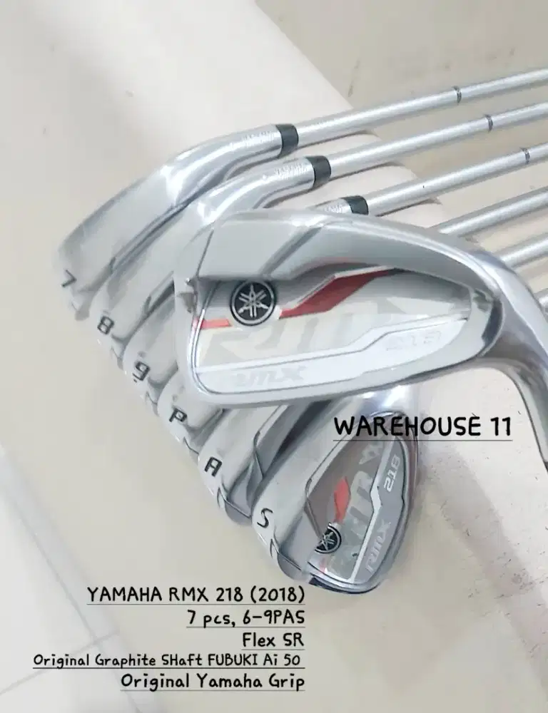 Golf - YAMAHA RMX 218 Iron Set 7pcs 6-9PAS