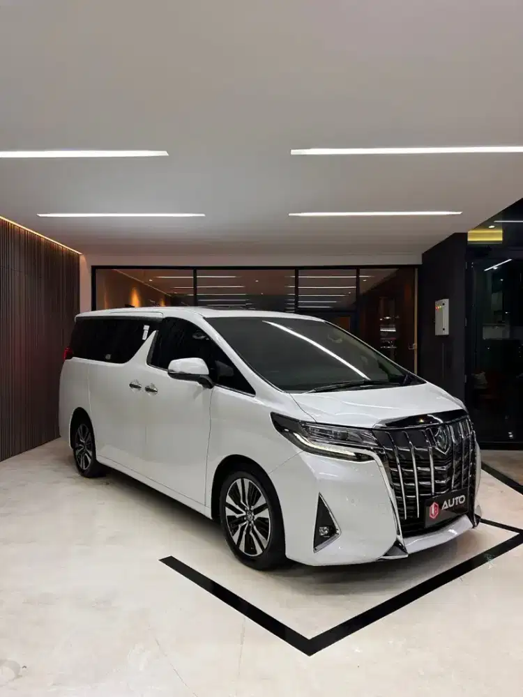 Toyota Alphard 2.5 G TSS Nik 2021 Putih Km75rb B16SIA mdl 2020