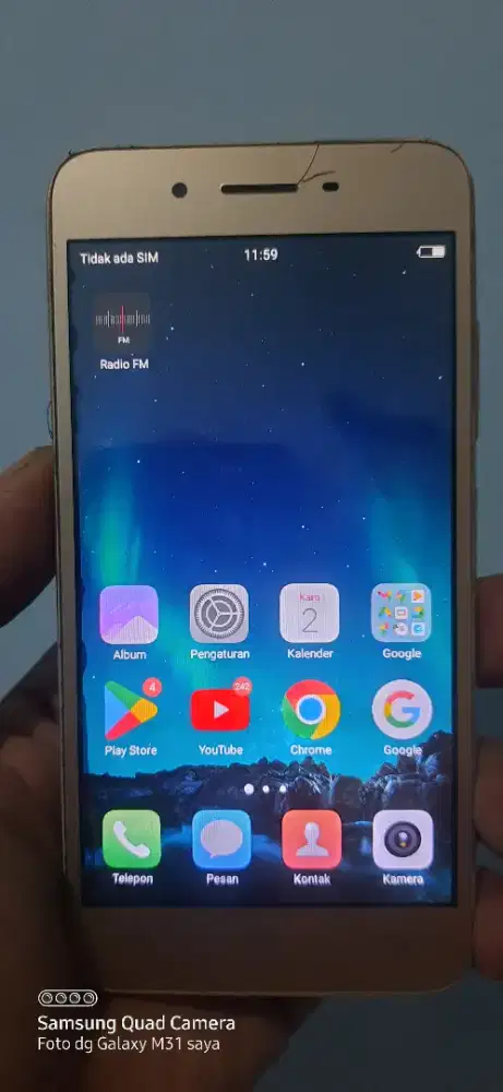 Vivo y53 2/16 gb siap pakai minus
