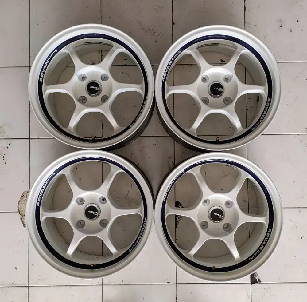 R16 Advan RG1 L7rata Et40 4x114 Spek Rare/Jarang
