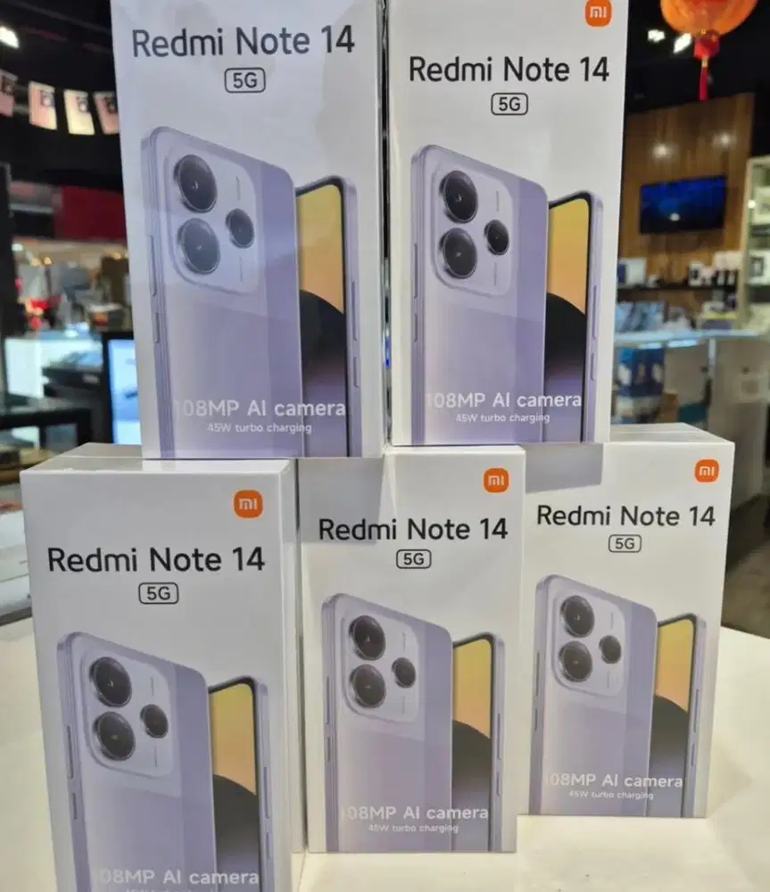 REDMI NOTE 14 5G 8/256 + PROTECTION WARANTY