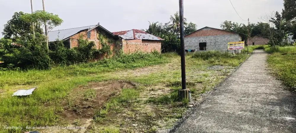 Tanah kavling Murah Strategis Binjai
