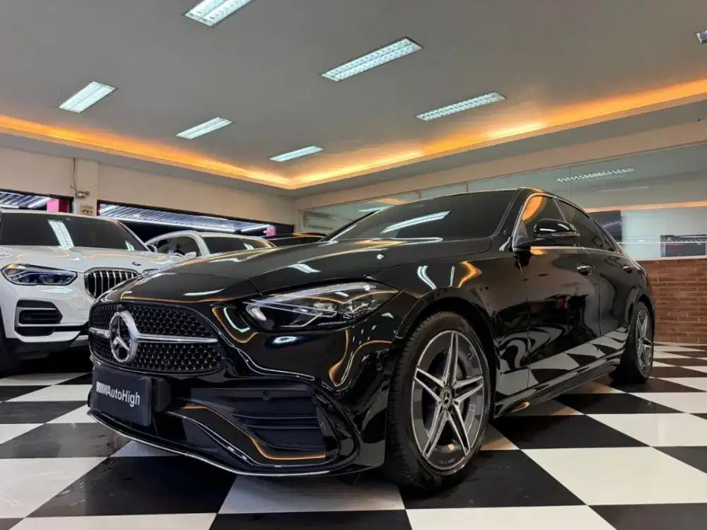 DP10% [Km8.000] C300 AMG 2022 Black Reg 2023 #AUTOHIGH