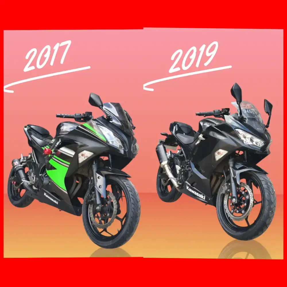Termurah dp 2jt Kawasaki Ninja 250 Fi r25 (Bi jelek ktp luar bs kredit