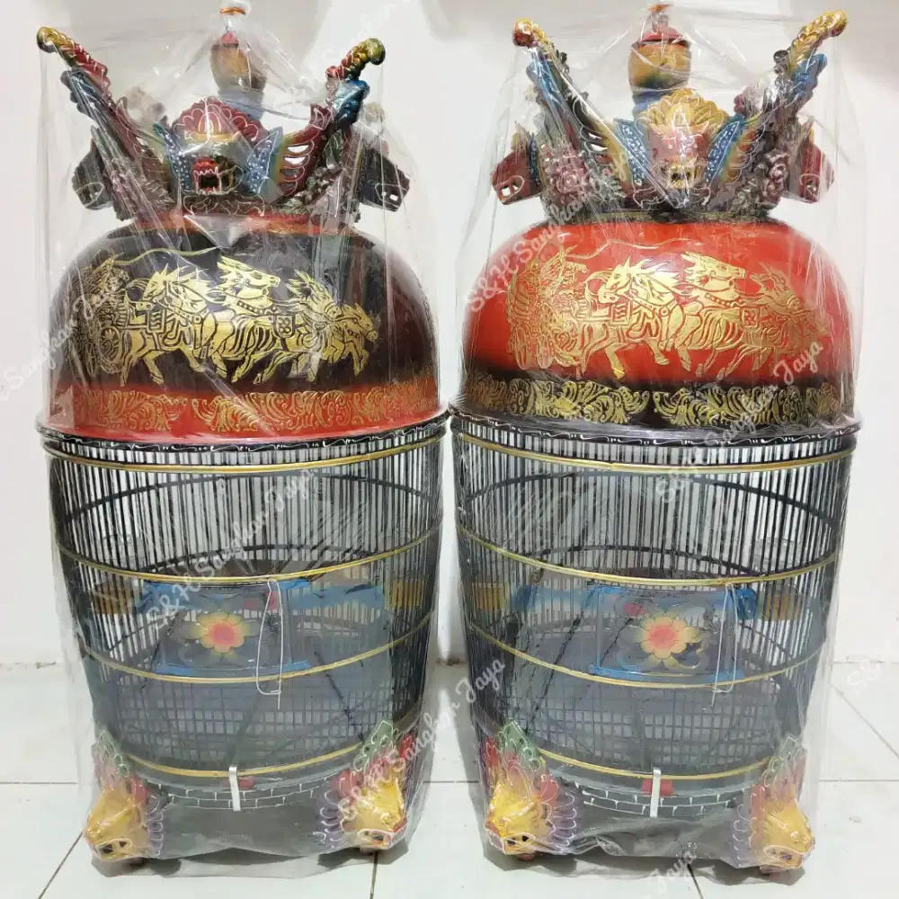 Sangkar perkutut fiber harian
