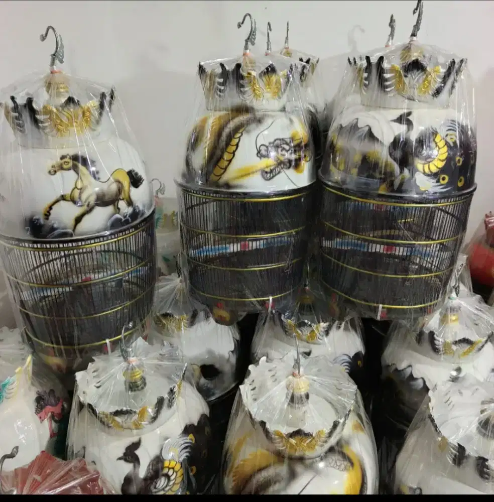 Sangkar perkutut Bahan fiber tebal
