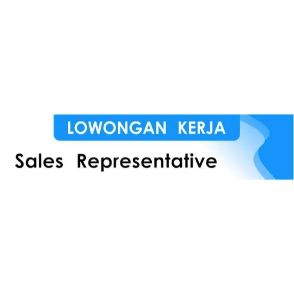 Sales Representatif