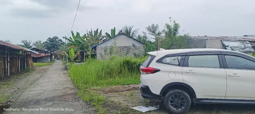 Dijual Cepat Murah Tanah Darat Strategis Binjai