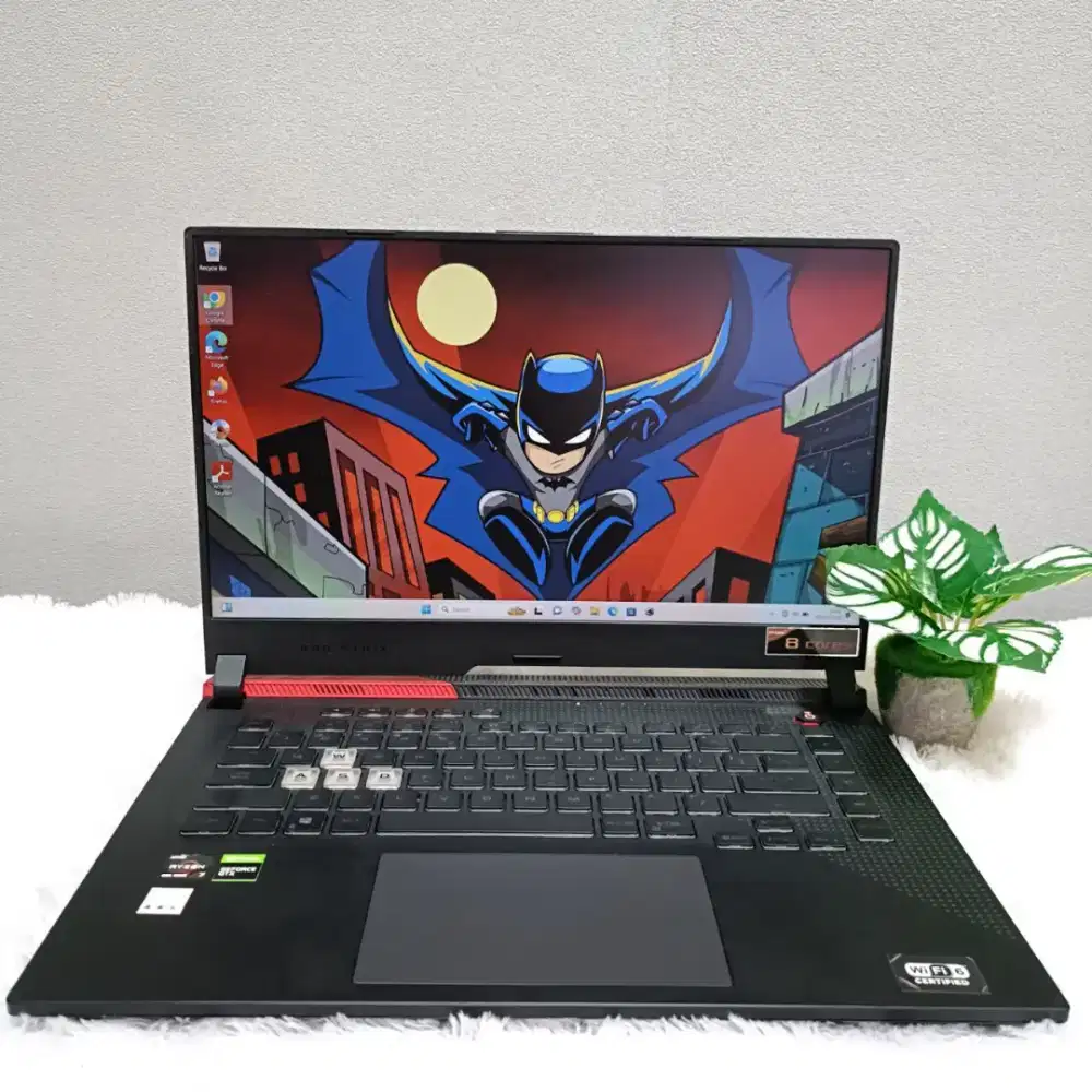 ASUS GAMING ROG STRIX RYZEN 7 4800H RAM 16GB SSD 512GB LAYAR 15.6 INCH