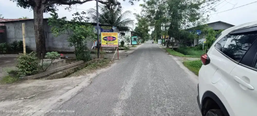 Dijual Tanah kavling darat Strategis Binjai lebar 6 X 14mtr CUMA 43jt