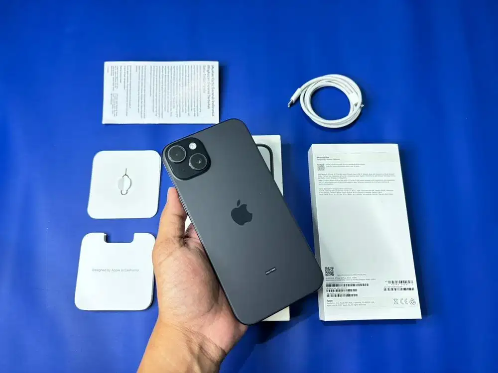 Iphone 15 plus 128gb digimap ibox resmi indo mulus