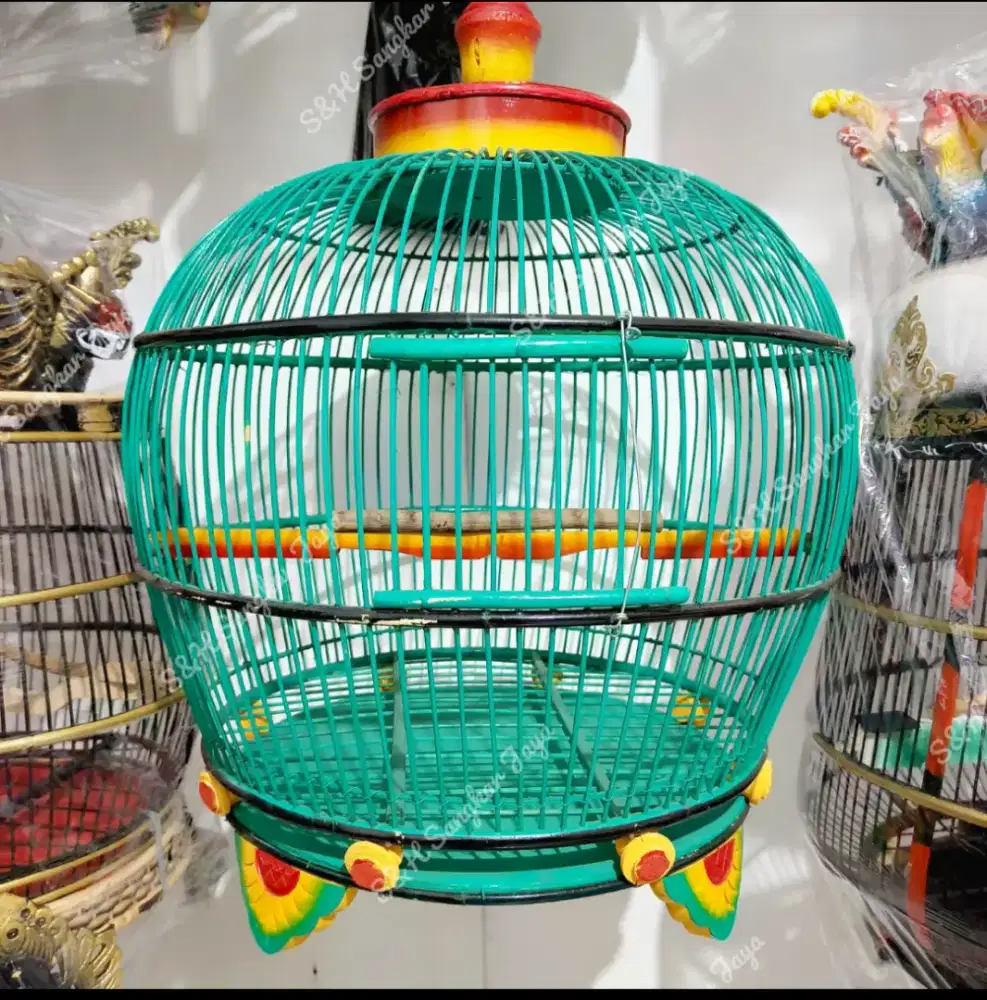 Sangkar burung Puter atau derkuku