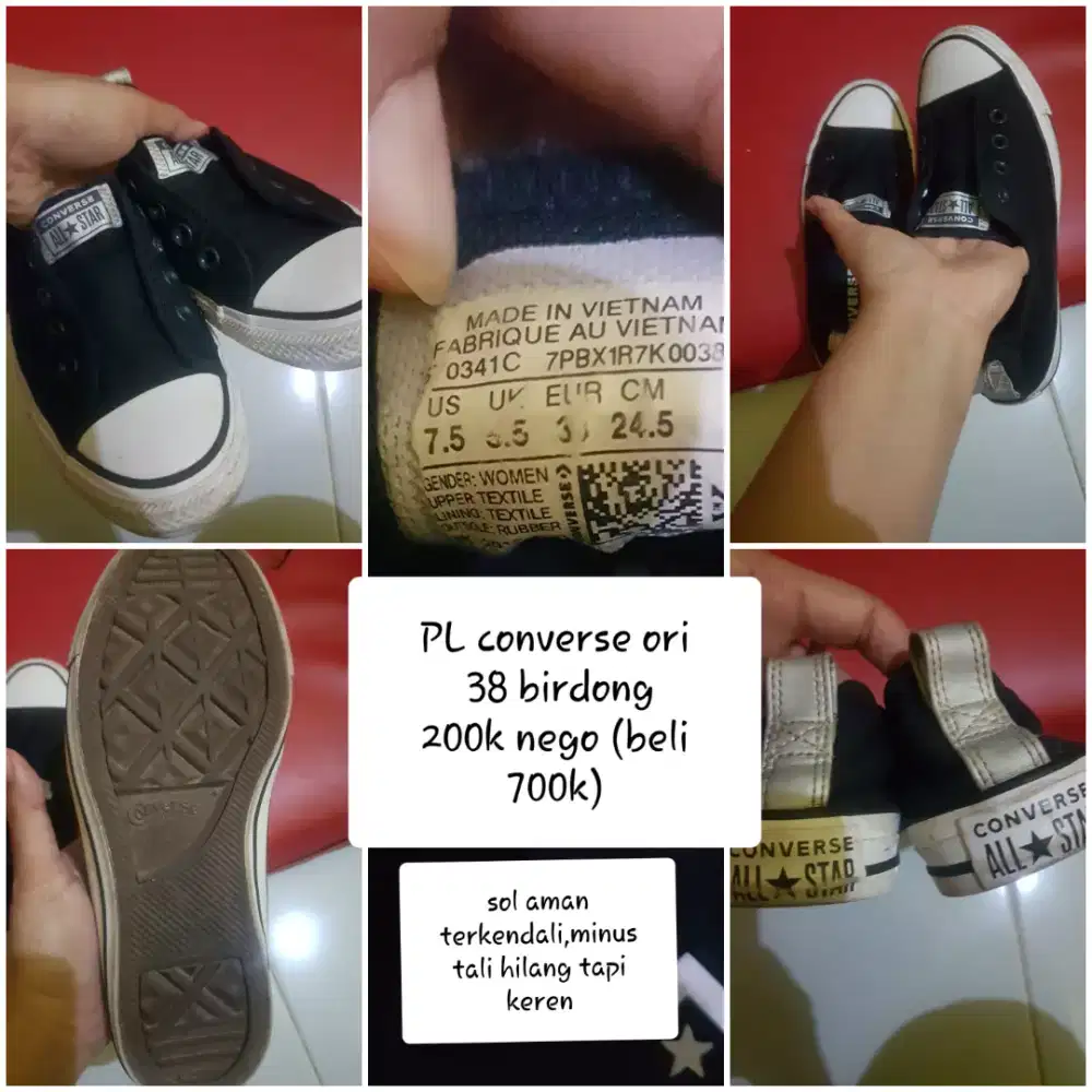 Sepatu Converse ori PL