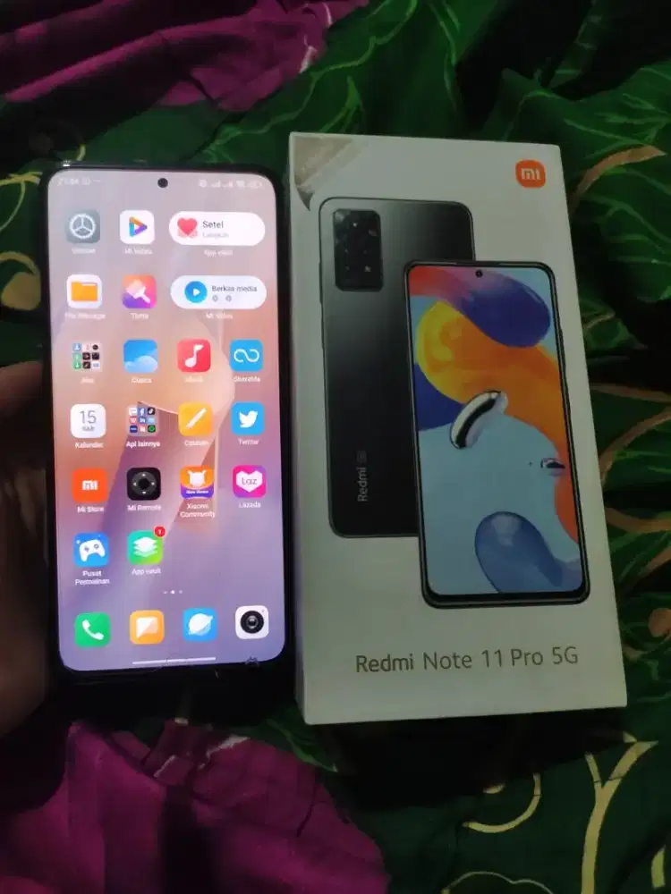 Redmi note 11 pro 5g ram 8/128gb fullset