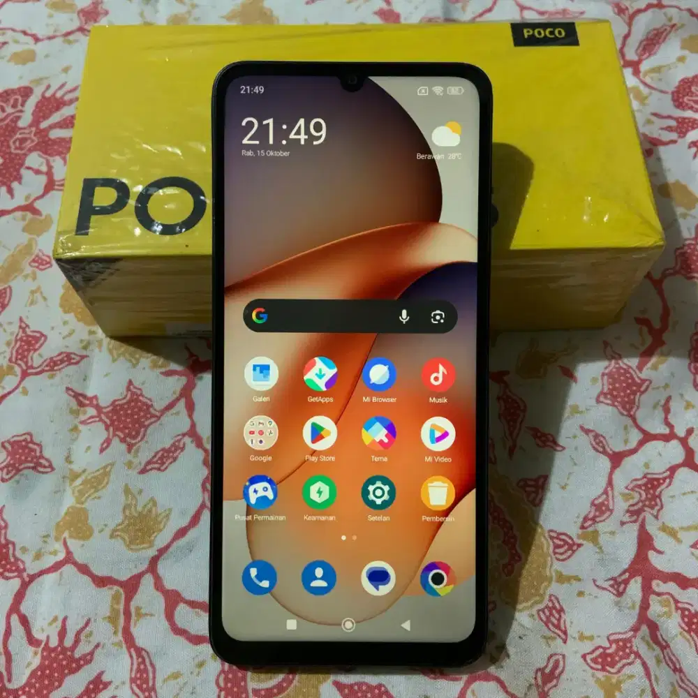 poco c65 6+6/128 fullset