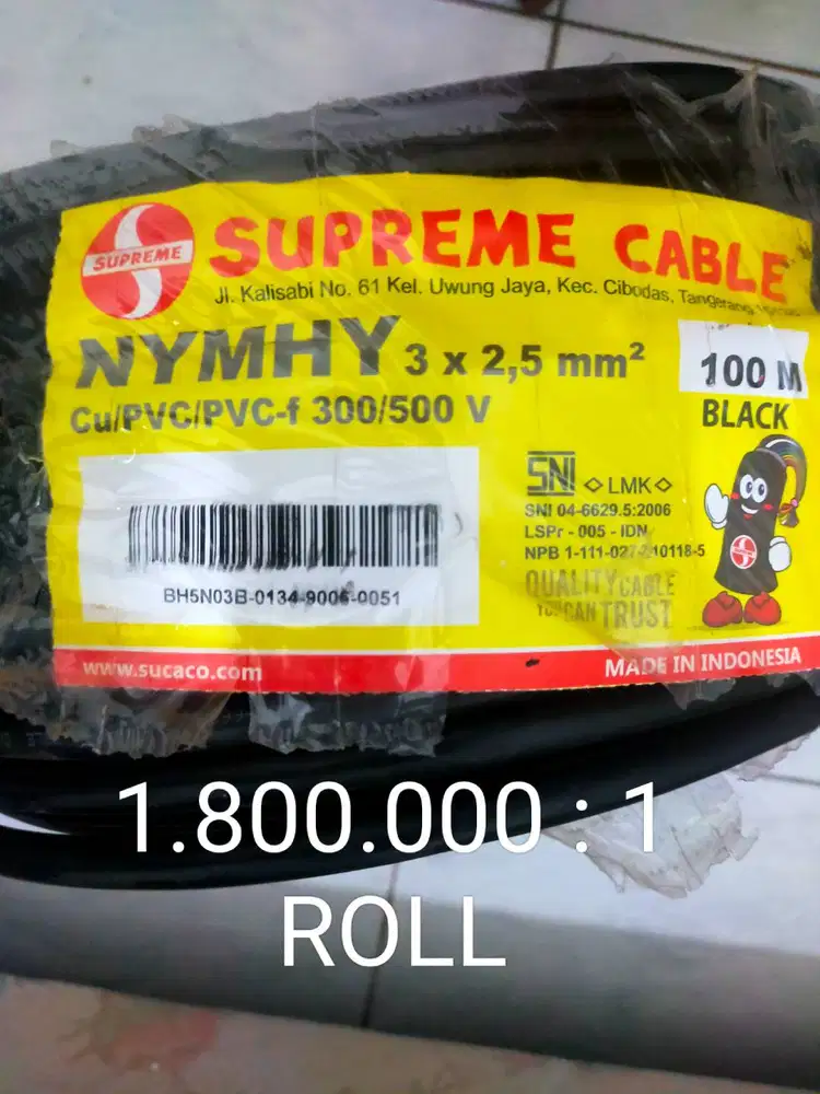 kabel supreme 3x2,5mm