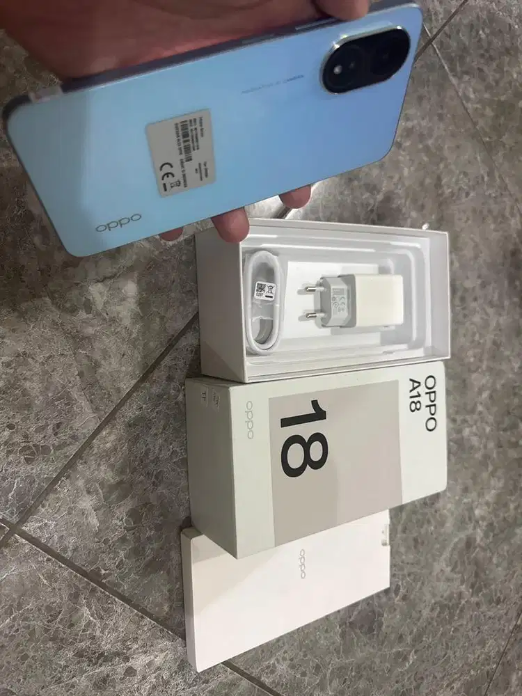 HP OPPO A 18  RAM 4 GB ROM 128 GB