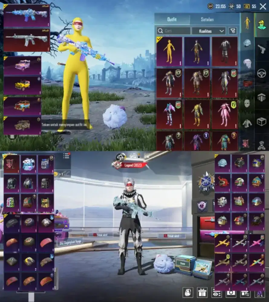 Dijual akun pubg