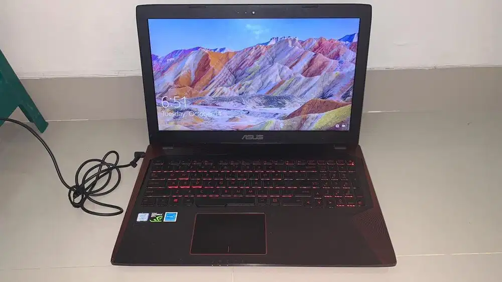 Jual laptop gaming bekas