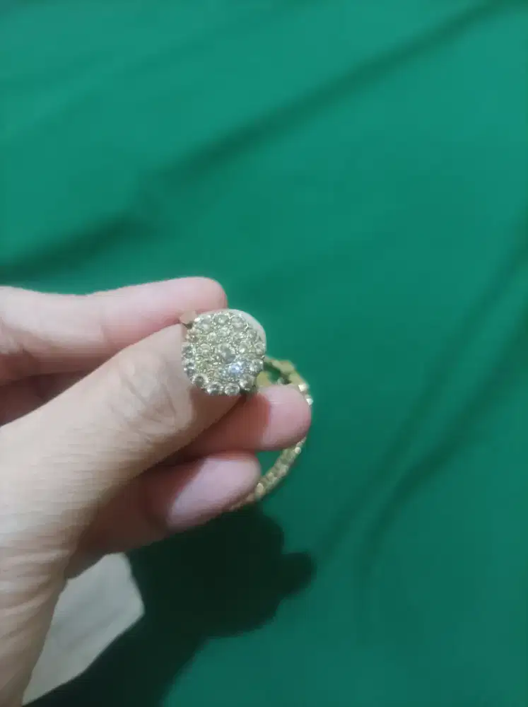 Cincin emas berlian 16k