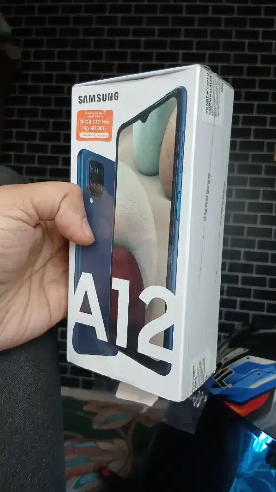 JUAL HP SAMSUNG A12 RAM 4/128