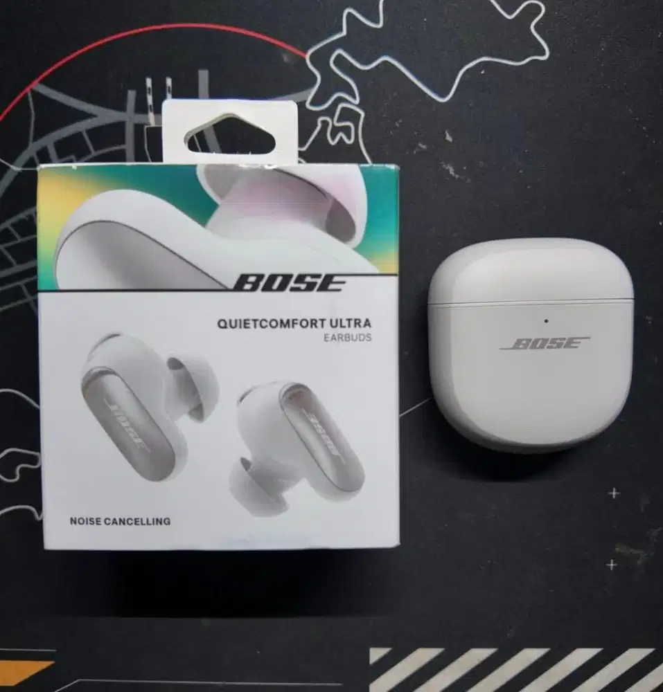 Bose Quietcomfort Ultra Earbuds White Smoke Resmi Bose Indonesia