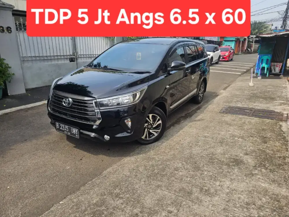 TDP 5 Jt Angs Termurah Innova Reborn G 2021 Matic Hitam Low Km LikeNew