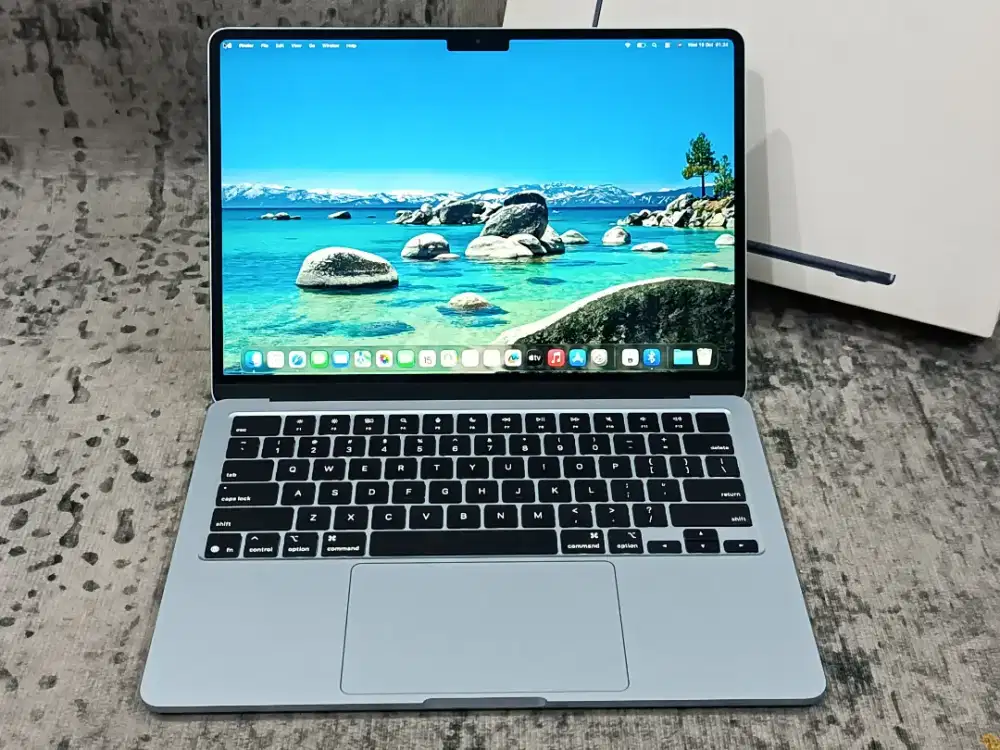 MacBook Air M4 2O25 16-256GB Sky Blue Fulset Garansi iBox ON AGS 2026