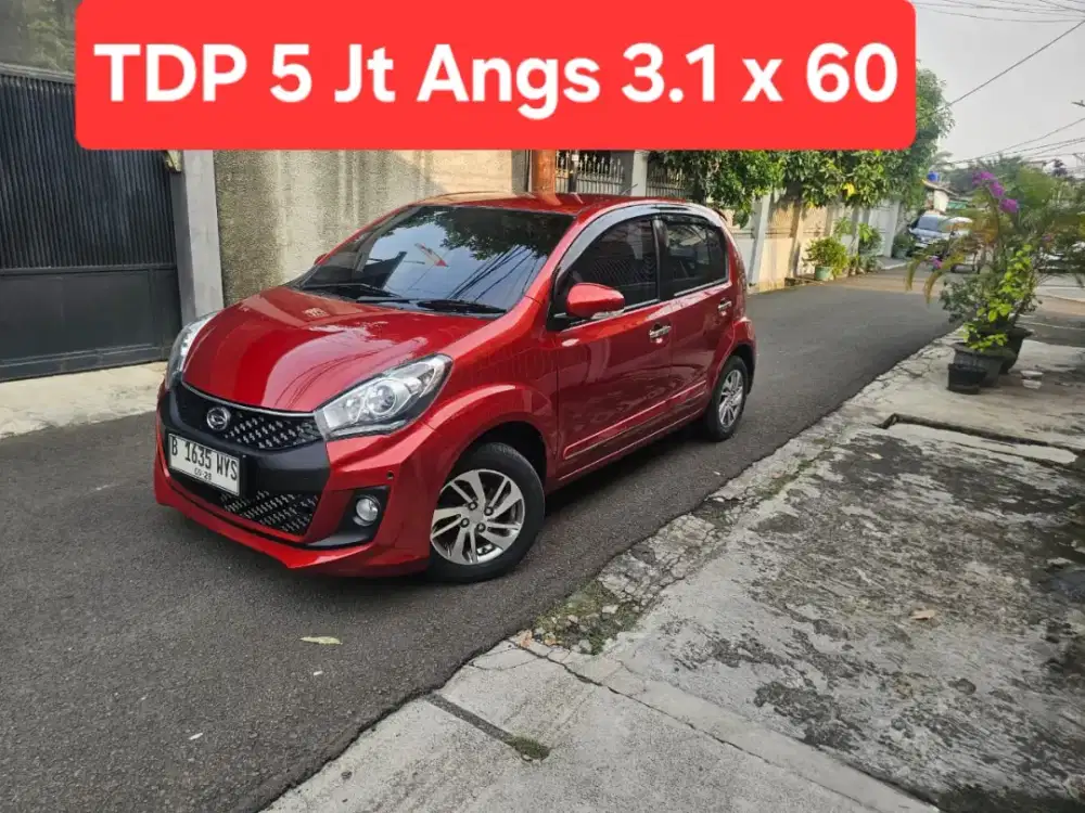 TDP 5 Jt Angs Termurah Sirion RS 2016 Matic Orange Low Km Like New
