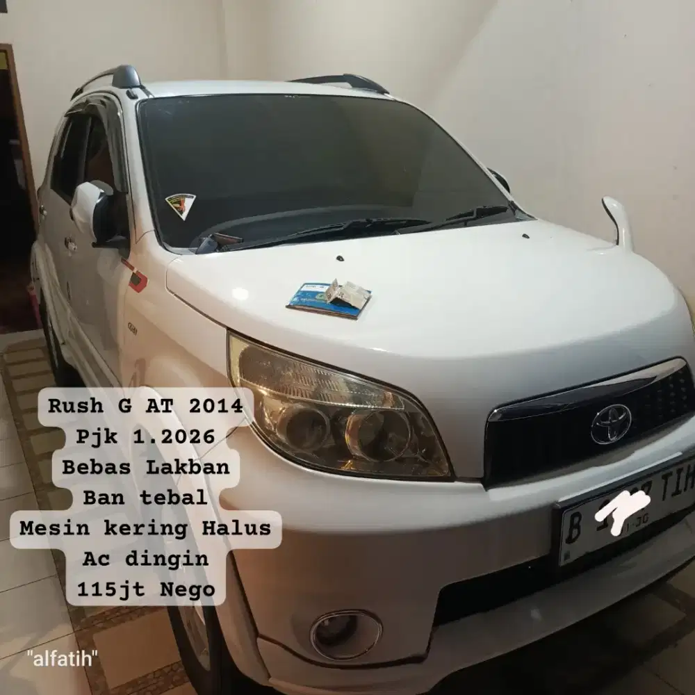 Toyota Rush G Automatik